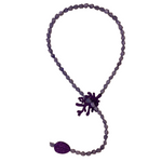 Collar coral morado