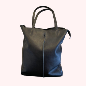 Bolso negro piel