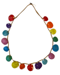 Collar piedras redondas colores