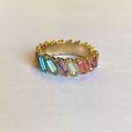 Anillo brillos colores