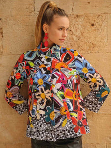 Chaqueta flowers