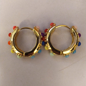 Pendientes Aros dorados