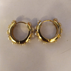 Pendientes Aros dorados